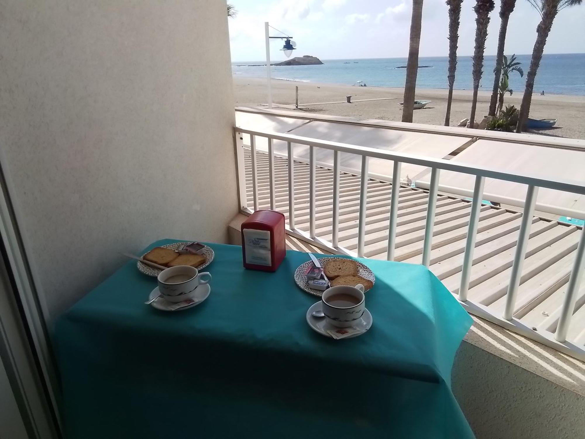 Pension Sol Y Playa كاربونيذاس المظهر الخارجي الصورة